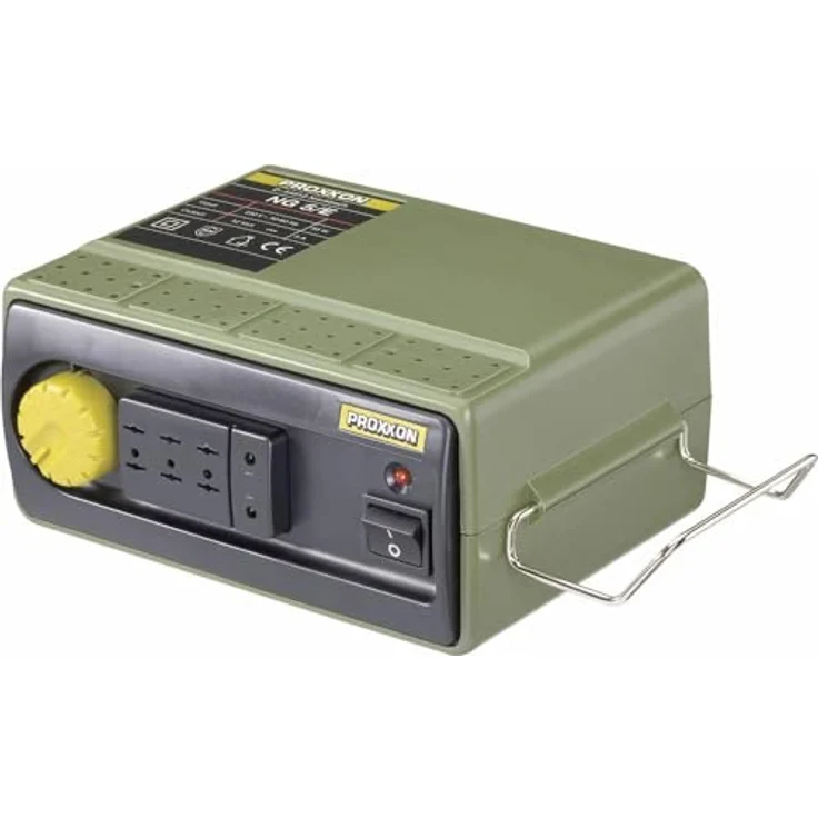 Proxxon 28704 MICROMOT Netzgerät NG 5-E mit 3 Anschlussbuchsen 12 Volt 5 Ampere – Bild 2