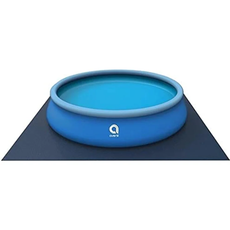 Avenli Pool Bodenplane 330x330 cm Bodenschutzplane Schutzplane Bodenfolie Schutzfolie gegen Poolboden Beschädigung, Unterlage für Pool Schwimmbecken Planschbecken Garten Schwimmbad – Bild 5