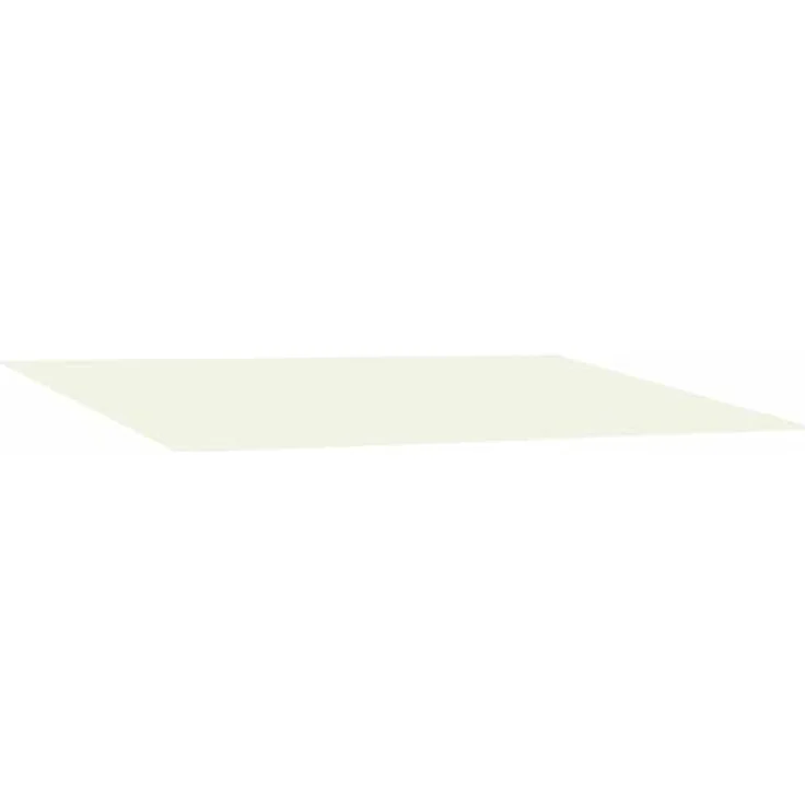 vidaXL Markisenersatzstoff Creme 600 x 350 cm, UV-beständiger und wetterfester Polyester mit PU-Beschichtung – Bild 1