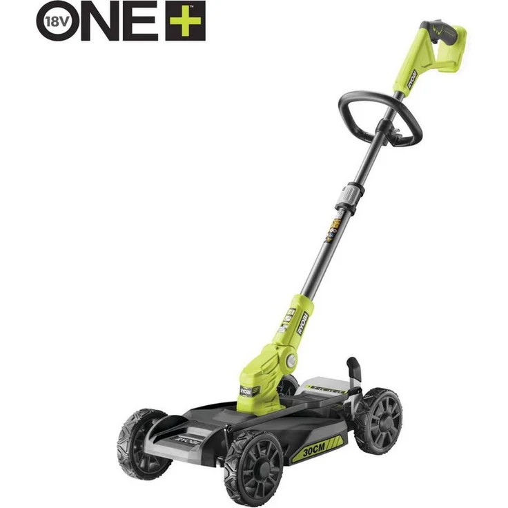 Ryobi Akkurasenmäher RY18LMC30A-0, 18V Rasenmäher mit 30 cm Schnittbreite und 4-stufiger Höhenverstellung