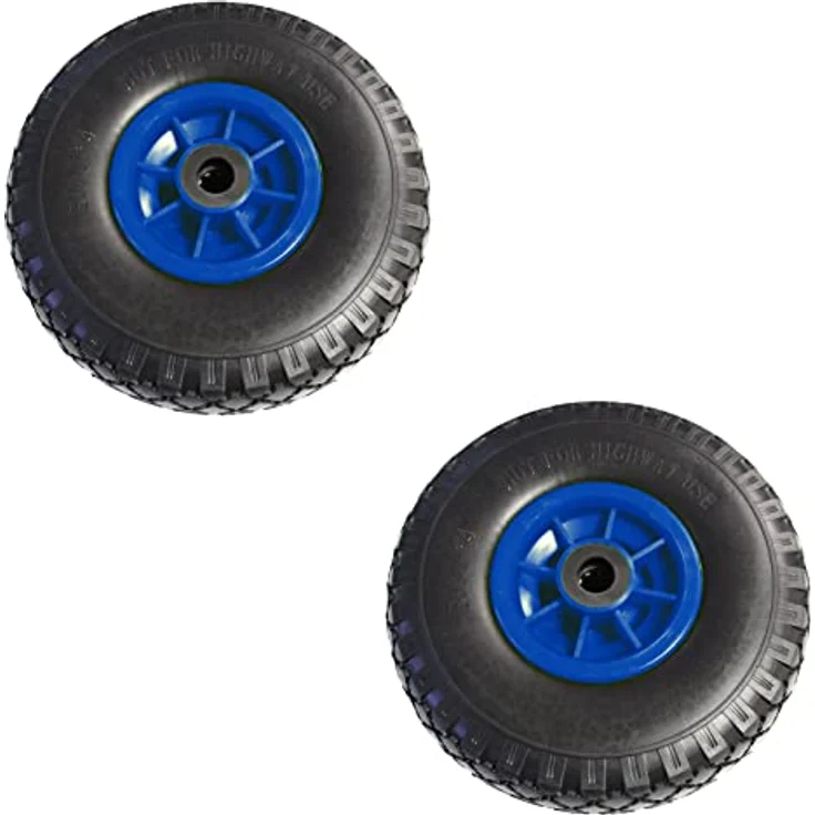 2X TRUTZHOLM Sackkarrenrad Vollgummi 260 x 85 mm 3.00-4 PU Sackkarre Ersatzrad Bollerwagenrad – Bild 3