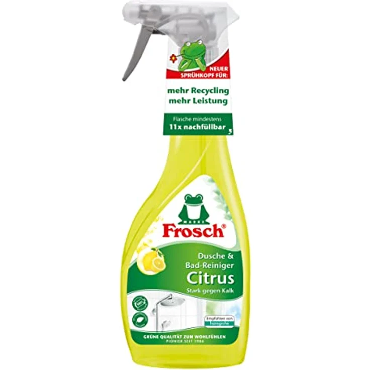 Frosch Dusche & Bad-Reiniger Citrus, 0,5 l – Bild 2