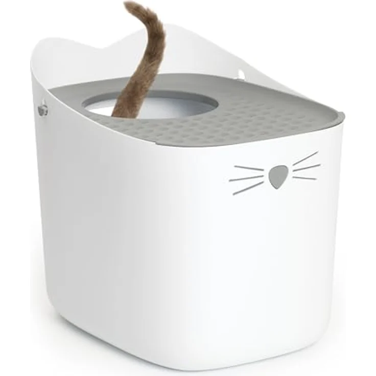 Catit Pixi Katzentoilette, Grau – Bild 4