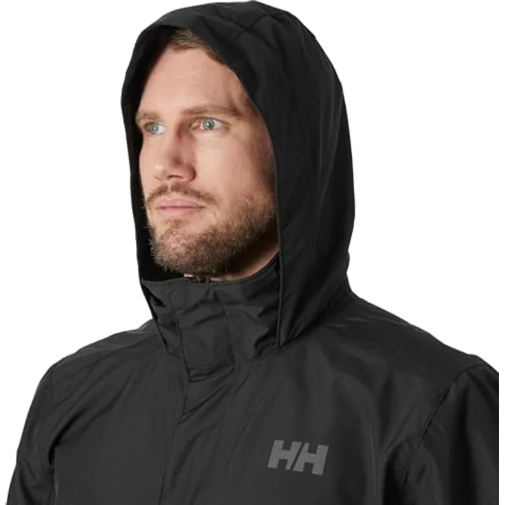 Helly Hansen Dubliner Jacket Herren Anorak, wasserfest, atmungsaktiv, PFC-frei, Marineblau – Bild 5
