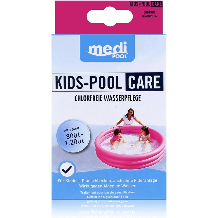 Chemoform mediPOOL Kids-Pool Care, Chlorfreie Wasserpflege für Kinderpools, 5x50ml (1er Pack)