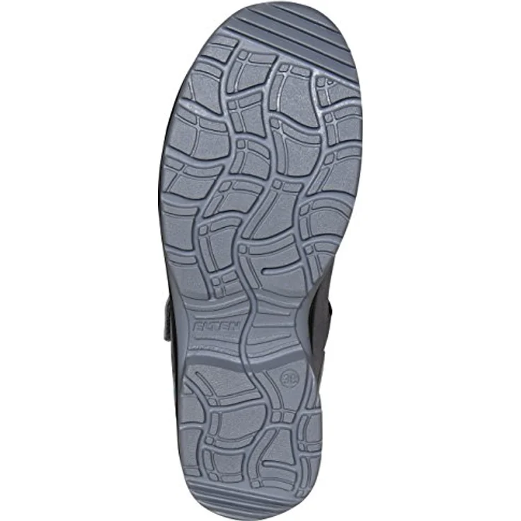 ELTEN MILA Easy ESD S1, Damen Sicherheitssandale mit Stahlkappe, grau und türkis, ESD-fähig, orthopädisch zertifiziert – Bild 4