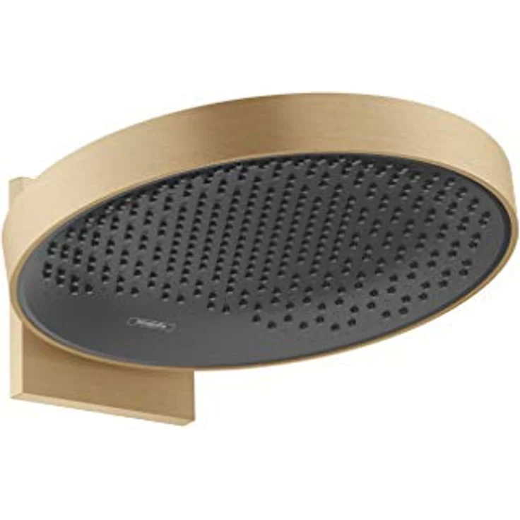 hansgrohe Rainfinity 1jet Kopfbrause mit Brausearm, Brushed Bronze, PowderRain Strahlart, 360 mm Durchmesser, 21 l/min – Bild 1