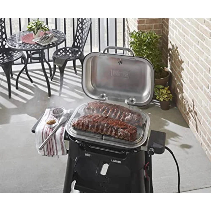 Weber 6613 Lumin Compact Versatility Grill Kit, Silver – Bild 2