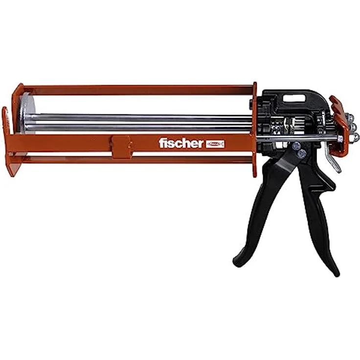 fischer Handauspressgerät FIS AM S-XL, Kartuschenpistole für Kartuschengrößen mit 825 ml Inhalt, Auspresspistole zum effizienten Auspressen, ergonomisches Design für optimale Handhabung