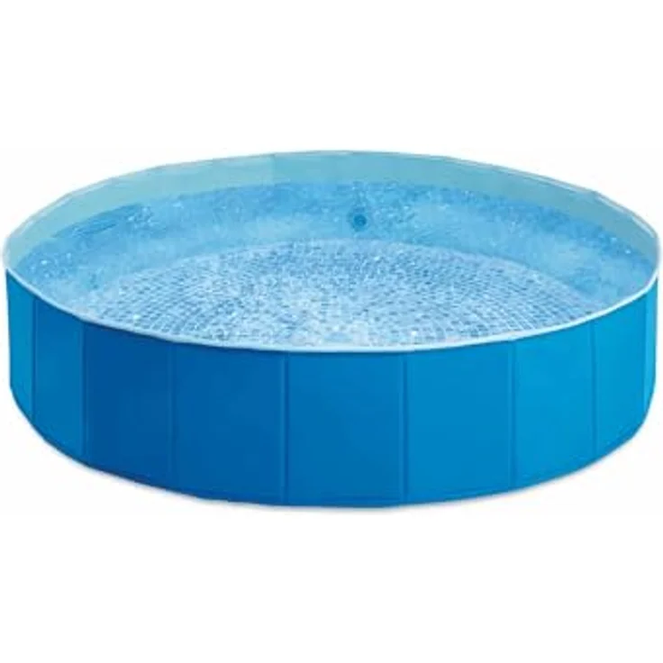 Intex 48400NP Faltbarer Pool mit Tiermotiven, 492 Liter Fassungsvermögen, Steingutfliesen-Druck – Bild 1