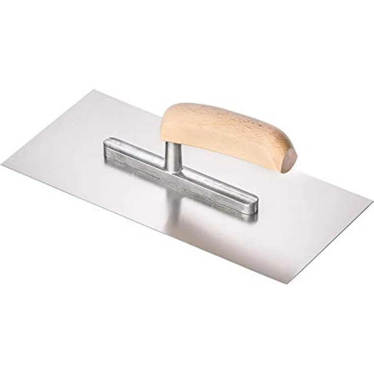Colorus Stuckateur Werkzeug Set 8 tlg. | Putzkelle Maurerkelle aus Edelstahl | Gipserspachtel Glättekelle Stuckateurkelle Malerspachtel | Kellen Set – Bild 8