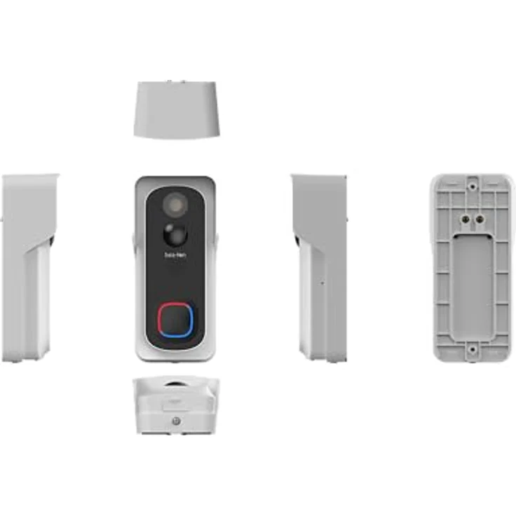 Beafon, Smart Home, Visitor 2V, Outdoor Videotürklingel mit Glocke und Winkel, Türklingel kabellos, Kamera Full HD 3 MP, 2,4G WiFi, Schutzklasse IP 54, autom. Alarmauslöser, Echtzeitvideos, – Bild 3