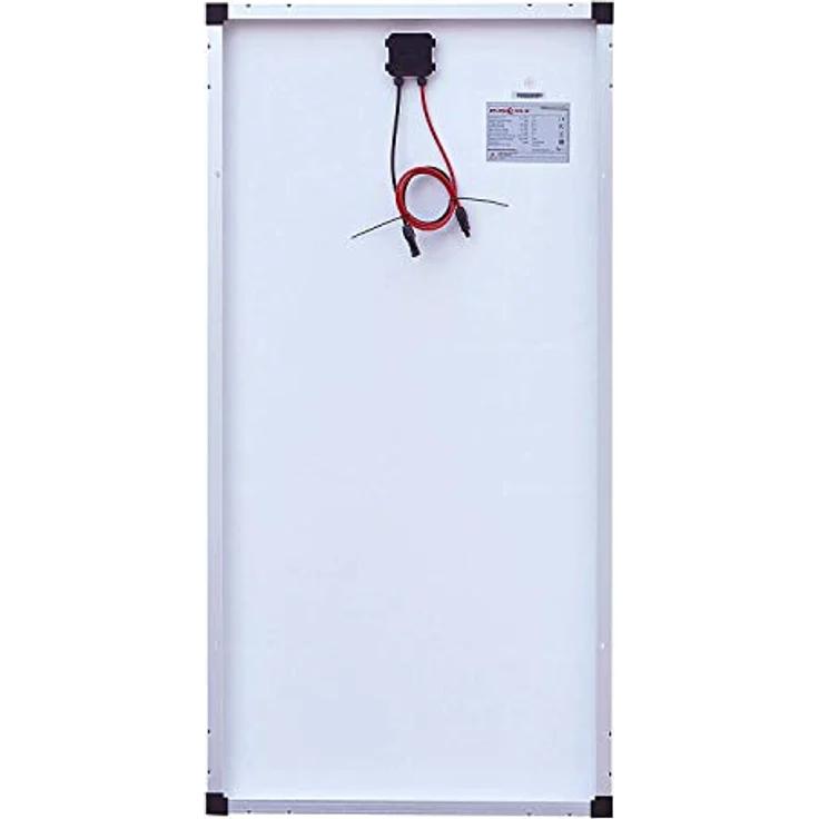 EnjoySolar Solarpanel monokristallines Solarmodul 190W 12V, silberner Rahmen, 166 mm PERC-Zellen, 0% MwSt. – Bild 3