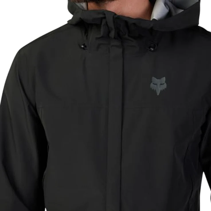 Fox JACKET 24 RANGER 2.5L, Herren Velojacke mit wasserabweisender DWR-Beschichtung, Schwarz, XL – Bild 3