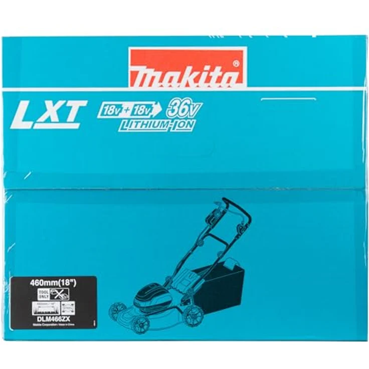 Makita DLM466Z, Akku-Rasenmäher 2x18V mit leistungsstarker Akku-Technologie – Bild 20