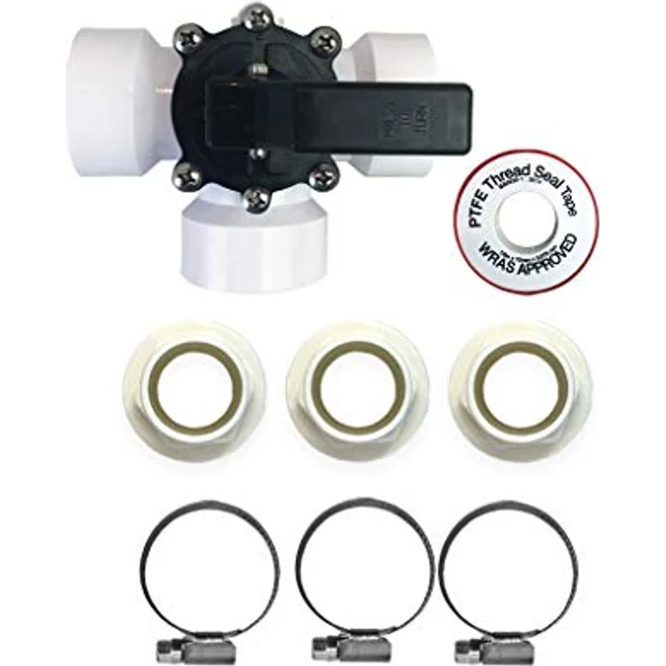well2wellness Pool Bypass Set 8 Teilig – Bild 3