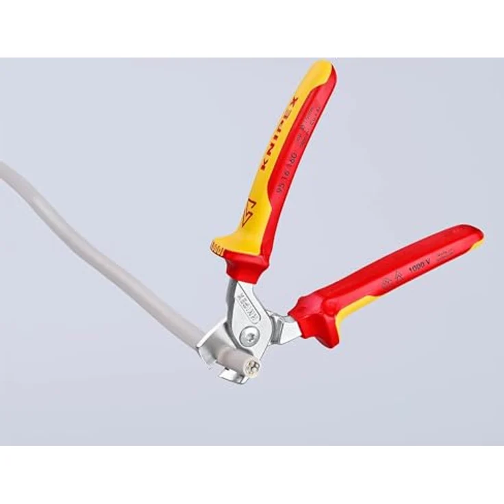 Knipex Kabelschere mit Stufen- schnitt isoliert – Bild 3