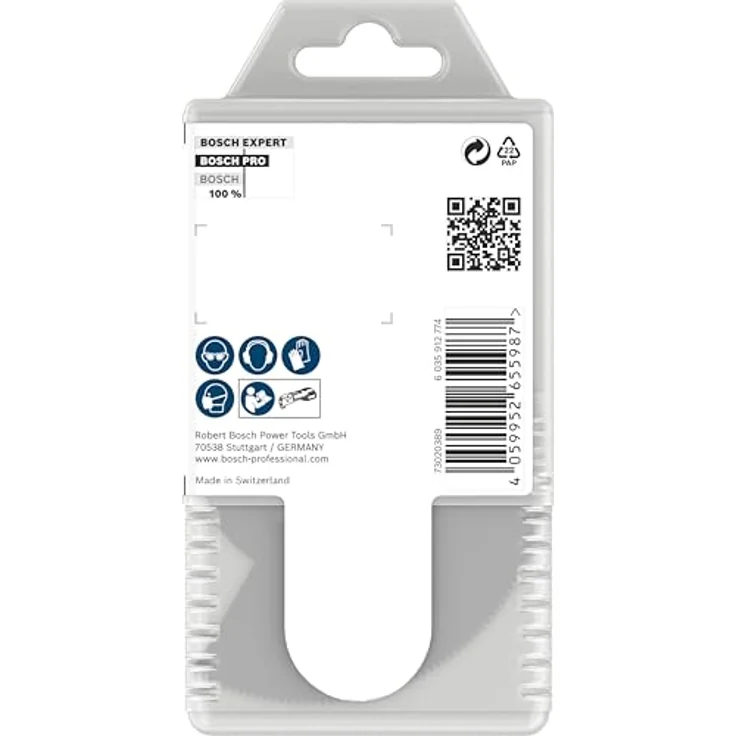 Bosch 10x PRO Multi Material ACZ 100 BB Blatt für Multifunktionswerkzeuge, Ø 100 mm, Professional Zubehör Multifunktionswerkzeug, für Kompaktlaminat-Vinyl, PVC, Holz mit Nägeln – Bild 4