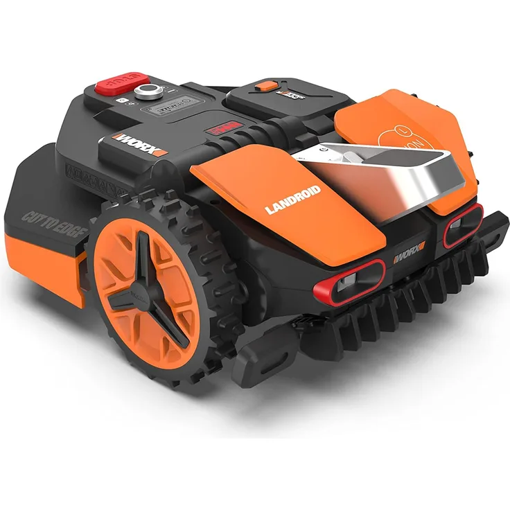 WORX Landroid Vision L1300 Mähroboter WR213E - für Gärten bis 1300qm - Keine Installation von Begrenzungskabeln