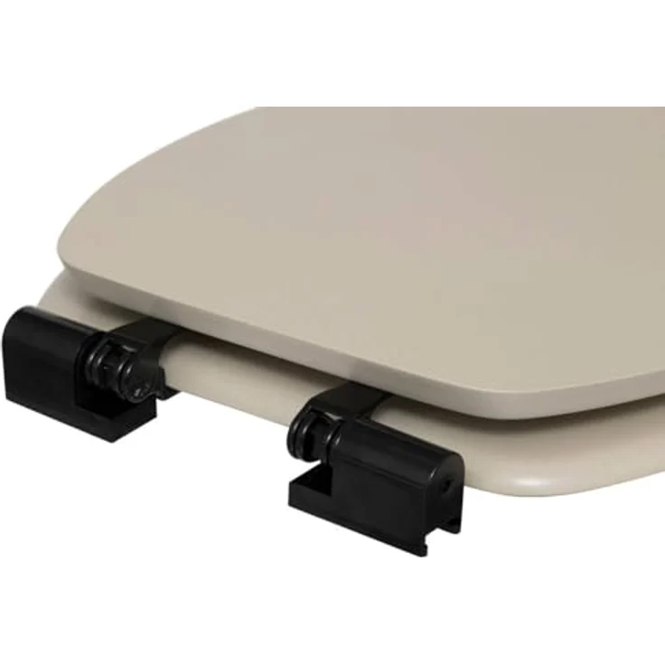 5five WC-Sitz "Onyx" Leinen, beige Design mit hoher Sitzkomfort – Bild 3