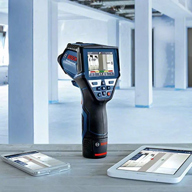 Bosch Professional Infrarot-Thermometer GIS 1000 C (mit App-Funktion, Temperaturbereich: 40 °C bis 1000 °C, 1x 12 V Akku, in L-BOXX) – Bild 3