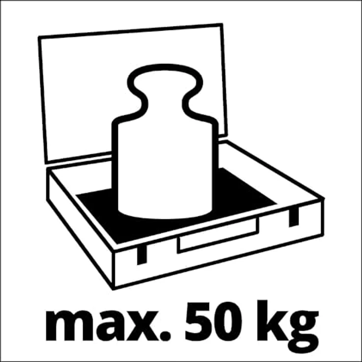 Einhell Koffer E-Box L70-35 (zur universellen Aufbewahrung, max. Zuladung 50 kg, weiches Schaumstoff-Innenfutter, spritzwassergeschütztes Design, ergonomischer Griff) – Bild 5