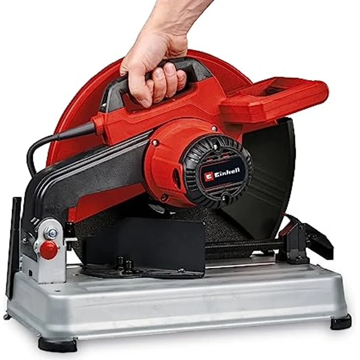 Einhell Metalltrennsäge TC-MC 355/1 (2.200 W, 4.200 min-1 Leerlaufdrehzahl, Softstart, Funkenflugschutz, inkl. Trennscheibe Ø 355 x Ø 25.4 x 2,8 mm) – Bild 3