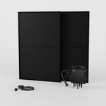 Growatt Balkonkraftwerk 880 Wp, Bifaziale Solarmodule mit 800W NEO-800M-X Mikro-Wechselrichter und 5m Anschlusskabel, Max. Wirkungsgrad 96.5%