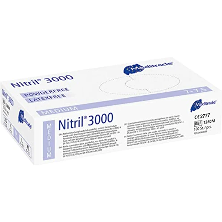 Meditrade 1280M Nitril 3000, 1er Pack (1 x 100 Stück) – Bild 1