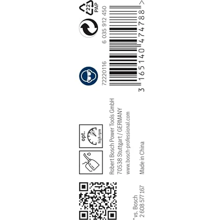 Bosch 2608585473 HSS-G standard metal drill bit DIN 338 Ø 1,8 mm, 10 Stück - Preisvergleich – Bild 4