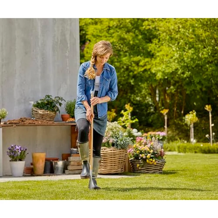 GARDENA ClickUp! Stiel, holz/edelstahl – Bild 3