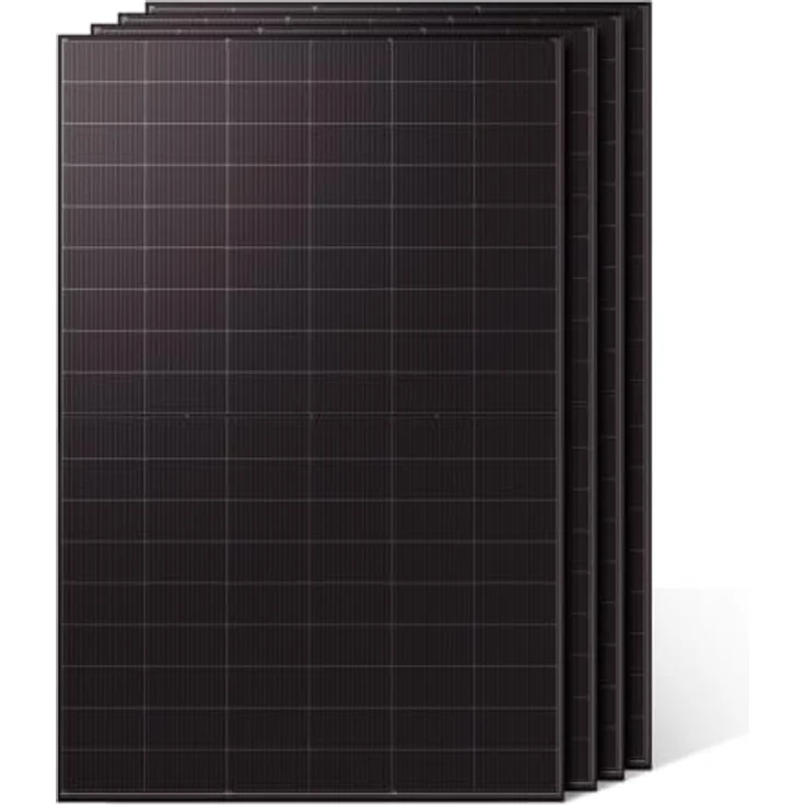 Kleines Kraftwerk SunPro TOPCon 4×500Wp Solarmodul, bifazial, Glas-Glas, Full Black, ideal für Balkonkraftwerk & Inselanlage – 0% MwSt – Bild 1