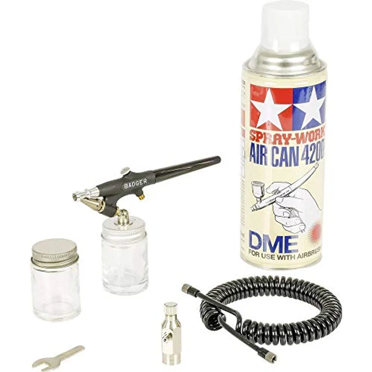 Tamiya TAMIYA-Badger 350 II Airbrush-Set 300074405 – Bild 1