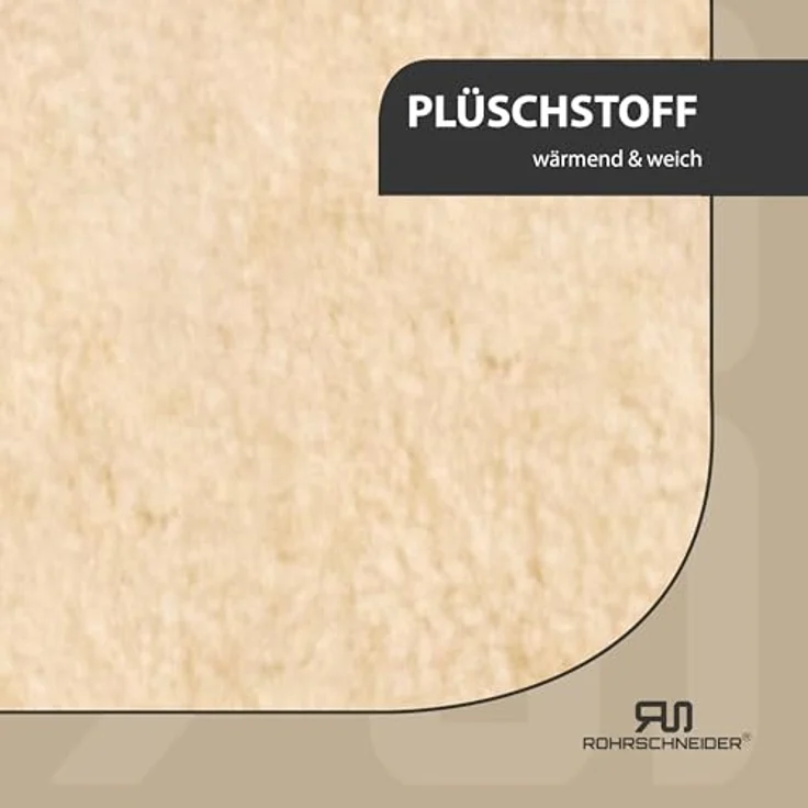 Rohrschneider Kratzbaum Marley | Katzenbaum mit Katzenhöhlen und Katzenkuschelnest| Sisal und Plüsch | 50 x 50 x 150 cm (Beige) – Bild 4