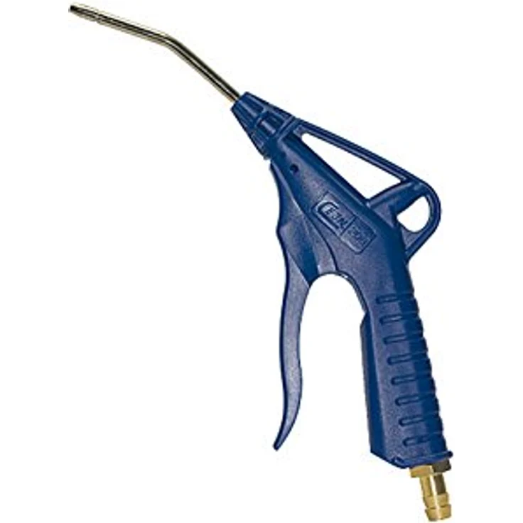 RIEGLER Dosierbare Blaspistole 90 mm Rohr aus POM, Ergonomisch, Rc 1/4 Anschluss, Geräuschreduzierende Star-Tip-Düse, für Nippel NW 7,2-7,8 – Bild 2