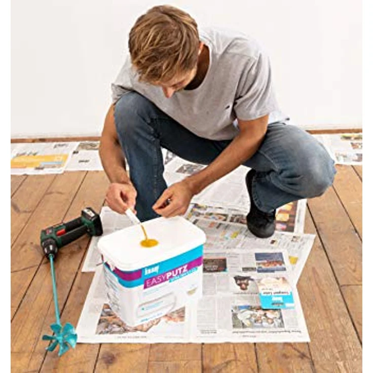 Knauf EasyPutz 1 mm fein schneeweiß - 10 kg – Bild 5