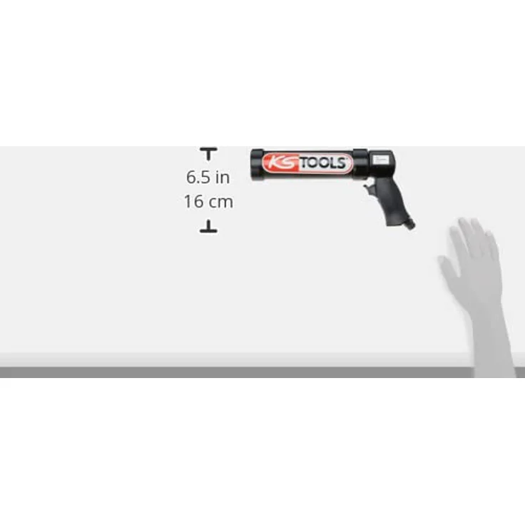 Kstools - Pneumatische Kartuschenpistole KS TOOLS 310 ml - 515.3910 – Bild 7