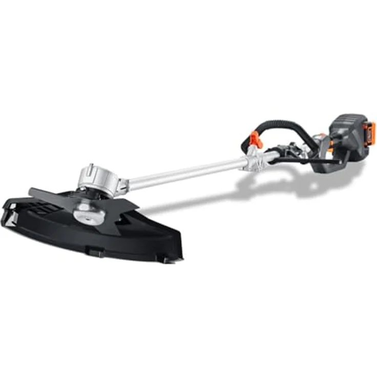 Fuxtec Akku Motorsense 2x20V FX-E2MSSET, 25,5 – 35cm Schnittbreite, 10Kg leicht, bis zu 6000 U/min, inkl. Akku & Ladegerät – Bild 5