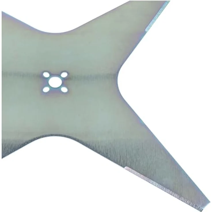 vhbw Rasenmähermesser für Ambrogio L200 B19, L200 Carbon, L200 Evolution 1Li, L200R, Stahl, grau, hohe Schneidleistung, einfach zu montieren – Bild 5
