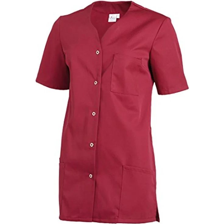 Leiber Women's Half-Sleeve Tunika, Arbeitsjacke in Beere, strapazierfähig und elegant – Bild 2