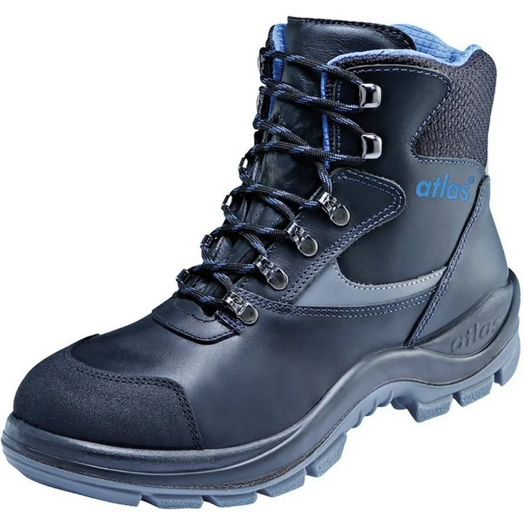 Atlas Schuhe Alu-Tec 735 XP ESD Arbeitsschuh, schwarzes Waterproofleder, antistatisch, mit XP® metallfreier Durchtritthemmung – Bild 1