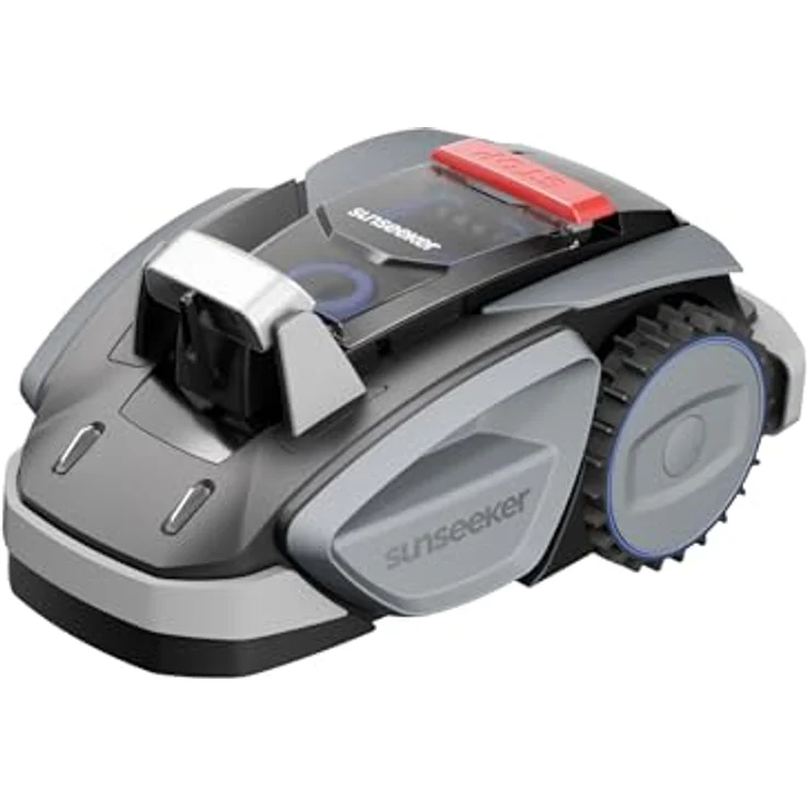 Sunseeker V3 Plus, Kabelloser Rasenmäher Roboter 1000㎡ mit KI-basierter Vision, intelligentem Hindernisvermeidungssystem, 42% Neigung, leisem Betrieb und App-Control – Bild 1