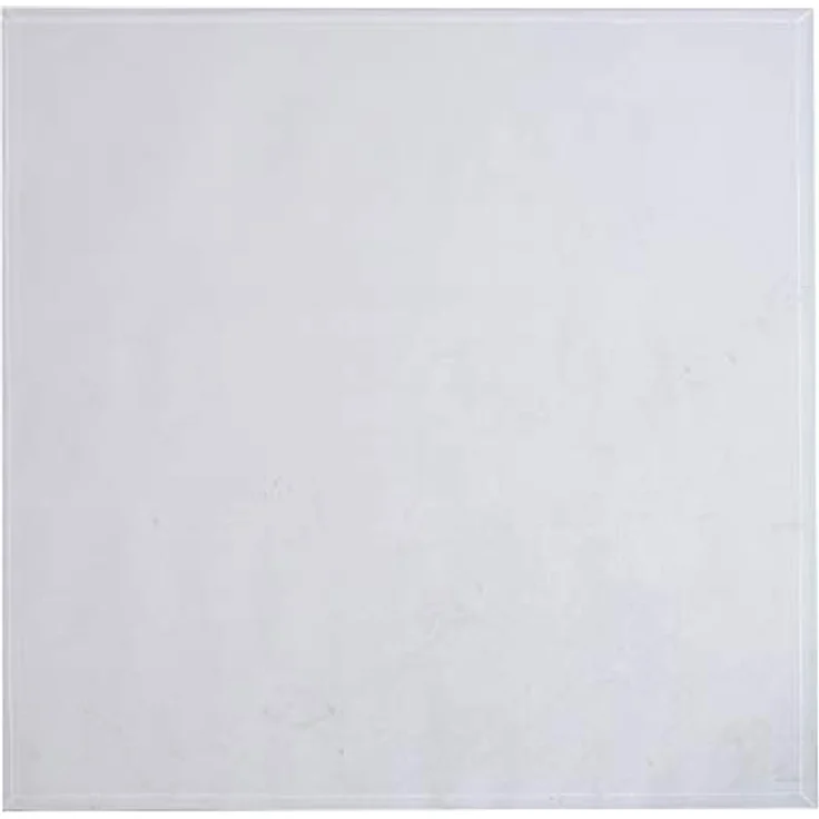 FIREFIX 1950/1 Quadrat-Bodenplatte, 1.000 x 1.000 mm, 8 mm Klarglas (ESG) mit 20 mm Facettenschliff, Hitzeschutz für Ofen – Bild 2