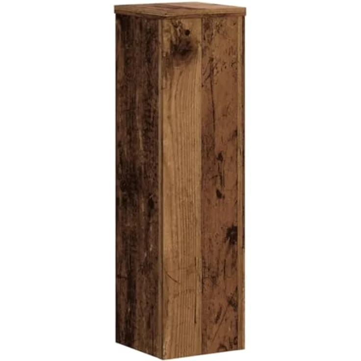 vidaXL Blumenständer Pflanzenständer 2 Stk. Altholz-Optik 17x17x60 cm Holzwerkstoff (2 St) – Bild 6