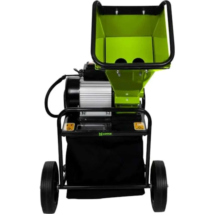Zipper Benzin-Häcksler 'ZI-HAEK2800-230', 2,8 kW Gartenhäcksler mit 65 l Auffangsack und 50 mm Schnittstärke – Bild 5