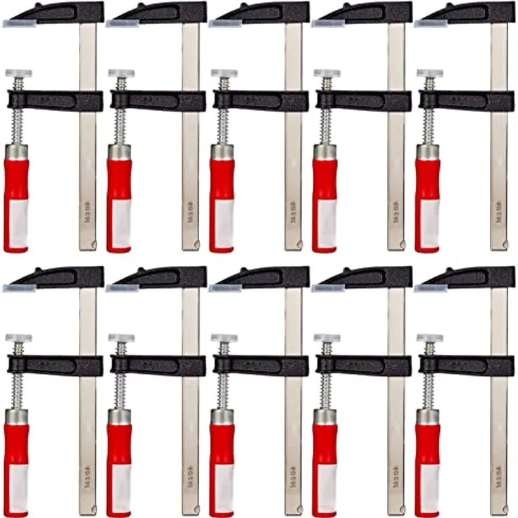 10 x Bastler Schraubzwinge 50 x 150 mm Klemmzwinge Handzwinge Hobby Schraubzwingen Klemmzwingen Spar-Set