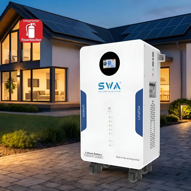 TZIPower 200AH 10,24kWh 48V 51,2V PV Solar Speicher LiFePO4 Lithium, Touchscreen, hoher Schutz und Effizienz