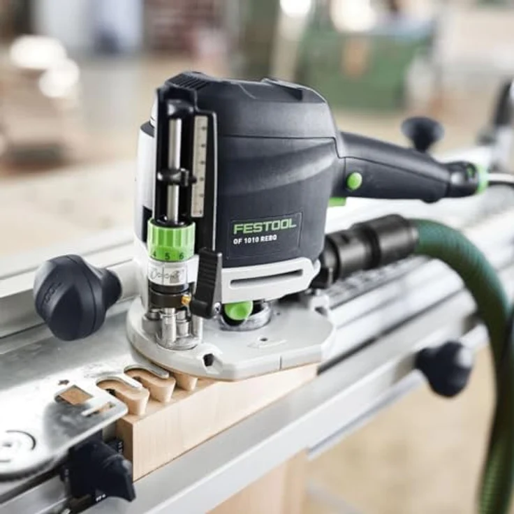 Festool Oberfräse OF 1010 REBQ-FS-Set, handlich und gut ausleuchtbar, im Systainer – Bild 5