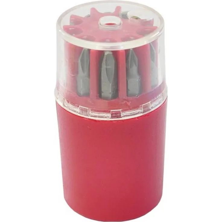 Intercable 7114604 102243 Bit-Box, PH, PZ, Schlitz mit Bithalter und Sternaufnahme, 6 Teile