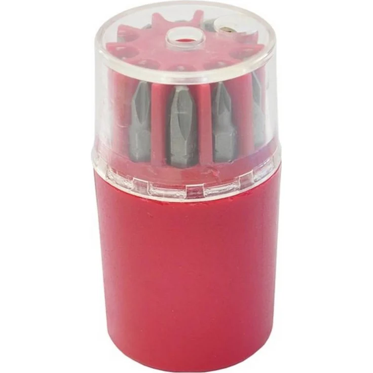 Intercable 7114604 102243 Bit-Box, PH, PZ, Schlitz mit Bithalter und Sternaufnahme, 6 Teile